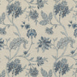 G P & J BAKER BF10904.1.0 ARUNDEL BLUE Fabric - Eade's Wallpaper