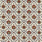 G P & J BAKER BF10905.1.0 WINCHELSEA RED/ BLUE Fabric - Eade's Wallpaper