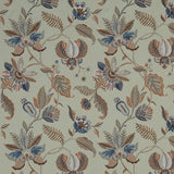 G P & J BAKER BF10941.1.0 DURBAR AQUA Fabric - Eade's Wallpaper