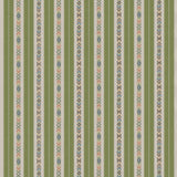G P & J BAKER BF10943.2.0 ASHLAR STRIPE EMERALD Fabric - Eade's Wallpaper