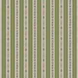 G P & J BAKER BF10943.2.0 ASHLAR STRIPE EMERALD Fabric - Eade's Wallpaper