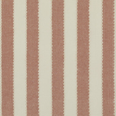 G P & J BAKER BF10944.450.0 ASHMORE STRIPE RED Fabric - Eade's Wallpaper