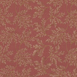 G P & J BAKER BF10945.450.0 CHELSEA FERN RED Fabric - Eade's Wallpaper