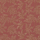 G P & J BAKER BF10945.450.0 CHELSEA FERN RED Fabric - Eade's Wallpaper