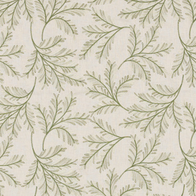 G P & J BAKER BF10945.735.0 CHELSEA FERN GREEN Fabric - Eade's Wallpaper