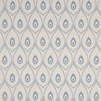G P & J BAKER BF10955.1.0 ASHMORE BLUE Fabric - Eade's Wallpaper