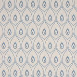 G P & J BAKER BF10955.1.0 ASHMORE BLUE Fabric - Eade's Wallpaper