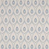G P & J BAKER BF10955.1.0 ASHMORE BLUE Fabric - Eade's Wallpaper