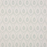 G P & J BAKER BF10955.4.0 ASHMORE AQUA Fabric - Eade's Wallpaper