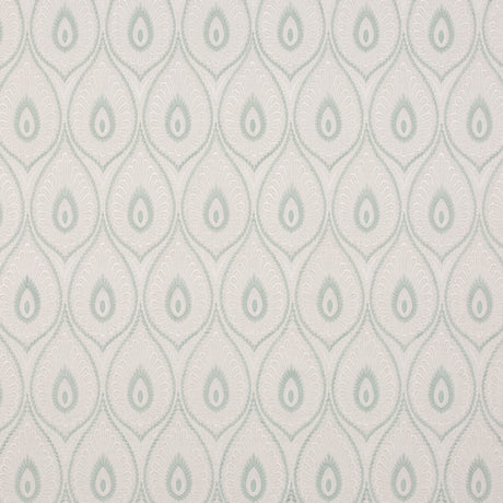 G P & J BAKER BF10955.4.0 ASHMORE AQUA Fabric - Eade's Wallpaper