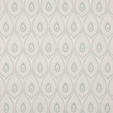 G P & J BAKER BF10955.4.0 ASHMORE AQUA Fabric - Eade's Wallpaper
