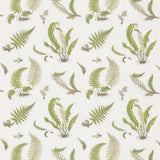 G P & J BAKER BF10991.2.0 FERNS EMBROIDERY GREEN Fabric - Eade's Wallpaper