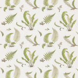 G P & J BAKER BF10991.2.0 FERNS EMBROIDERY GREEN Fabric - Eade's Wallpaper
