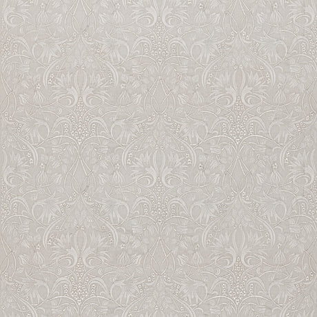 G P & J BAKER BF10996.1.0 FRITILLERIE EMBROIDERY IVORY Fabric - Eade's Wallpaper
