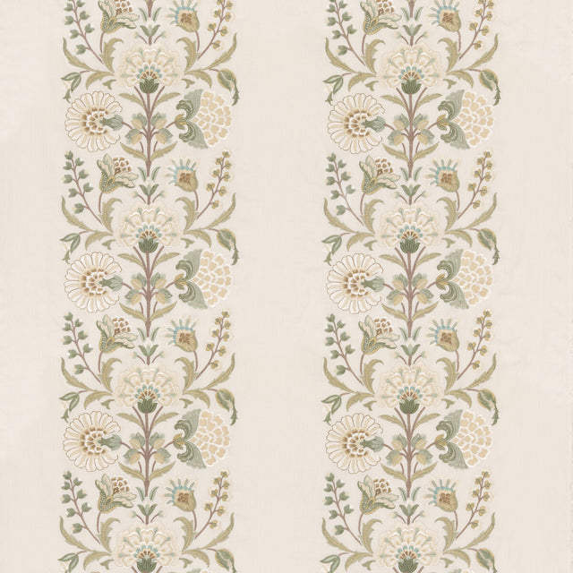 G P & J BAKER BF10997.2.0 ANNESLEY GREEN Fabric - Eade's Wallpaper