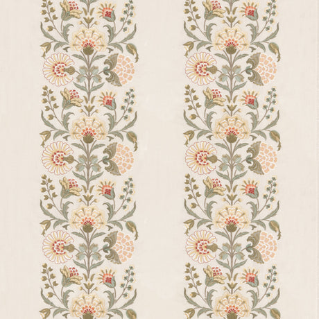 G P & J BAKER BF10997.3.0 ANNESLEY CORAL Fabric - Eade's Wallpaper