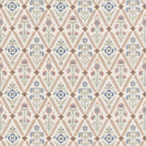 G P & J BAKER BF10998.3.0 PERRYCROFT CORAL Fabric - Eade's Wallpaper