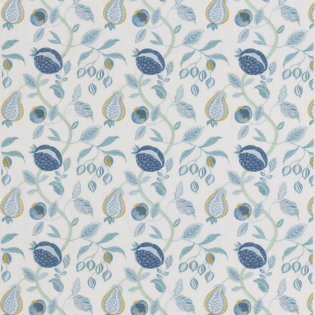 G P & J BAKER BF11024.2.0 KELLING AQUA Fabric - Eade's Wallpaper