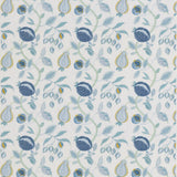 G P & J BAKER BF11024.2.0 KELLING AQUA Fabric - Eade's Wallpaper