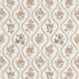 G P & J BAKER BF11025.4.0 BURFORD EMBROIDERY ROSE/CREAM Fabric - Eade's Wallpaper