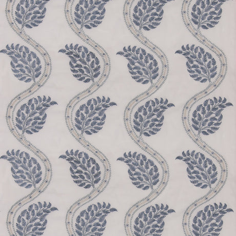 G P & J BAKER BF11031.1.0 FILKINS BLUE Fabric - Eade's Wallpaper