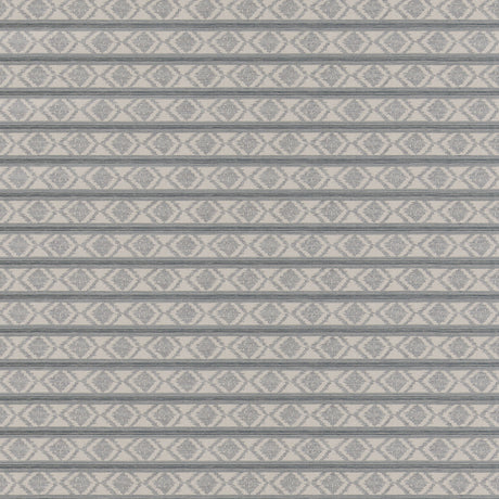 G P & J BAKER BF11034.2.0 BURFORD STRIPE BLUE Fabric - Eade's Wallpaper