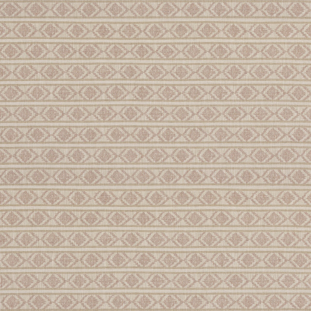 G P & J BAKER BF11034.5.0 BURFORD STRIPE CORAL Fabric - Eade's Wallpaper