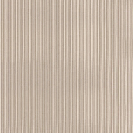 G P & J BAKER BF11037.250.0 LAVERTON STRIPE NUTMEG Fabric - Eade's Wallpaper