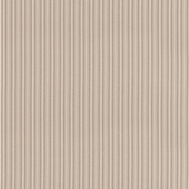 G P & J BAKER BF11037.250.0 LAVERTON STRIPE NUTMEG Fabric - Eade's Wallpaper
