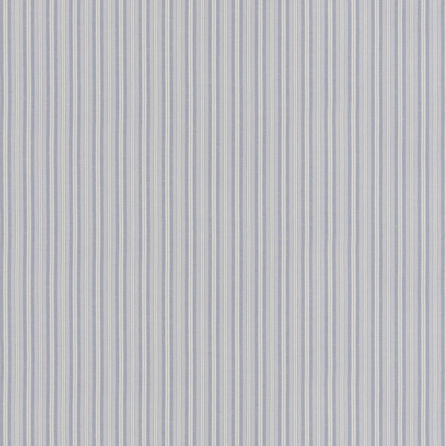 G P & J BAKER BF11037.605.0 LAVERTON STRIPE SOFT BLUE Fabric - Eade's Wallpaper