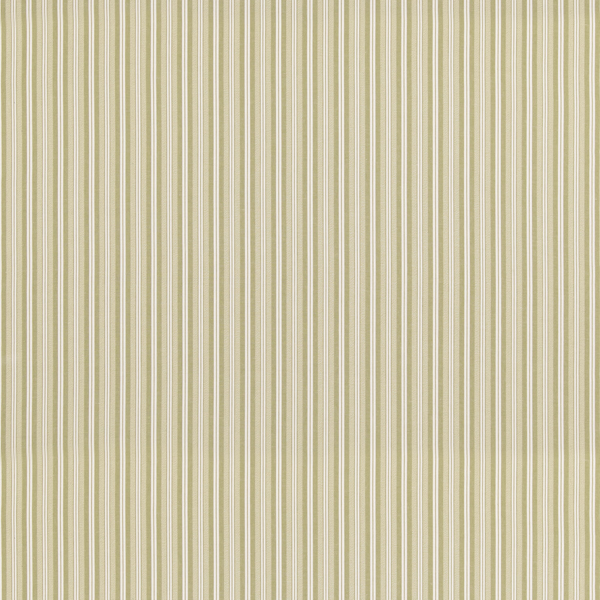 G P & J BAKER BF11037.735.0 LAVERTON STRIPE GRASS Fabric - Eade's Wallpaper