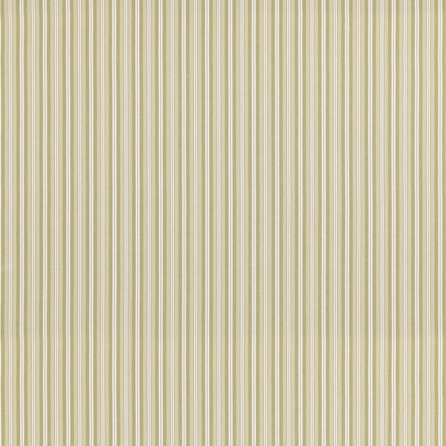 G P & J BAKER BF11037.735.0 LAVERTON STRIPE GRASS Fabric - Eade's Wallpaper