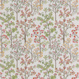 G P & J BAKER BF11041.1.0 PENALLY RED/GREEN Fabric - Eade's Wallpaper