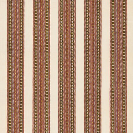 G P & J BAKER BF11059.1.0 WORLDS APART FUCHSIA/OCHRE Fabric - Eade's Wallpaper