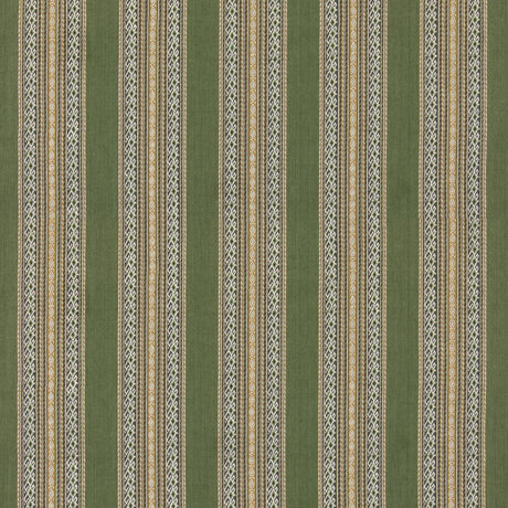 G P & J BAKER BF11059.3.0 WORLDS APART GREEN Fabric - Eade's Wallpaper