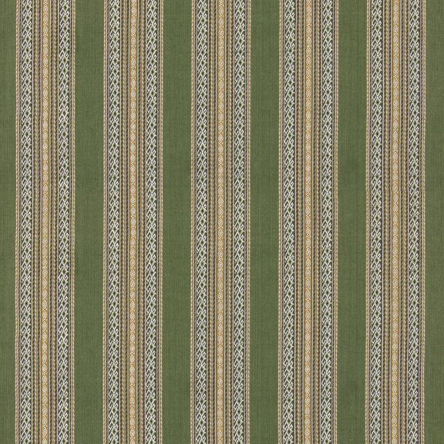 G P & J BAKER BF11059.3.0 WORLDS APART GREEN Fabric - Eade's Wallpaper