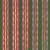 G P & J BAKER BF11059.4.0 WORLDS APART GREEN/CORAL Fabric - Eade's Wallpaper