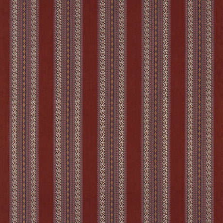 G P & J BAKER BF11059.6.0 WORLDS APART PLUM Fabric - Eade's Wallpaper