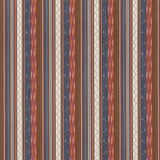 G P & J BAKER BF11060.1.0 RUNAWAY CORAL/INDIGO Fabric - Eade's Wallpaper