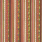 G P & J BAKER BF11060.3.0 RUNAWAY CORAL/GREEN Fabric - Eade's Wallpaper