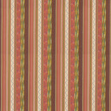 G P & J BAKER BF11060.3.0 RUNAWAY CORAL/GREEN Fabric - Eade's Wallpaper