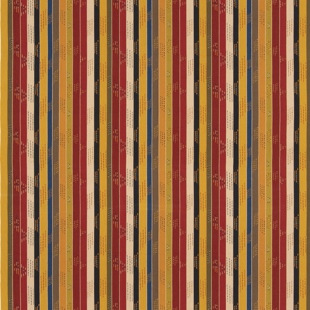 G P & J BAKER BF11061.2.0 JOGALONG RED/OCHRE Fabric - Eade's Wallpaper