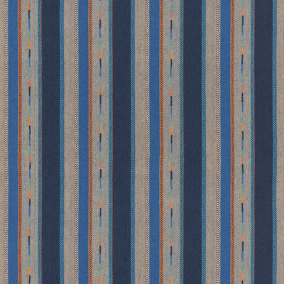 G P & J BAKER BF11062.2.0 BUNTY INDIGO Fabric - Eade's Wallpaper