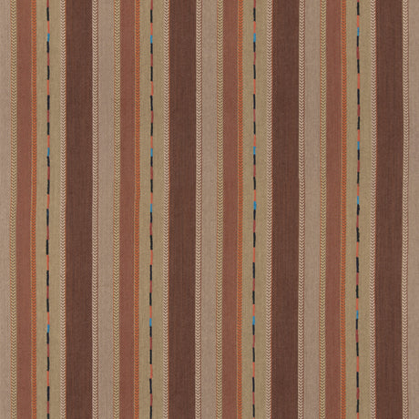 G P & J BAKER BF11062.5.0 BUNTY BROWN Fabric - Eade's Wallpaper