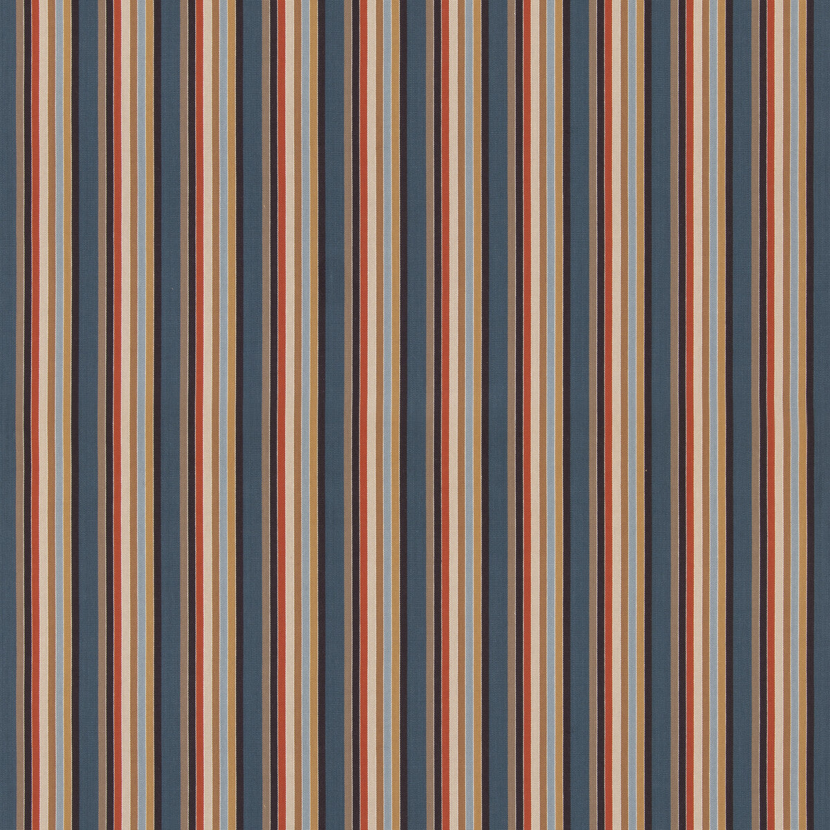 G P & J BAKER BF11063.2.0 WILD ONE INDIGO/COCOA Fabric - Eade's Wallpaper