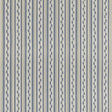 G P & J BAKER BF11081.2.0 HALKI STRIPE BLUE Fabric - Eade's Wallpaper
