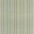 G P & J BAKER BF11081.3.0 HALKI STRIPE EMERALD/BLUE Fabric - Eade's Wallpaper