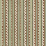 G P & J BAKER BF11081.4.0 HALKI STRIPE JAZZ Fabric - Eade's Wallpaper