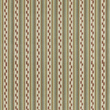 G P & J BAKER BF11081.4.0 HALKI STRIPE JAZZ Fabric - Eade's Wallpaper