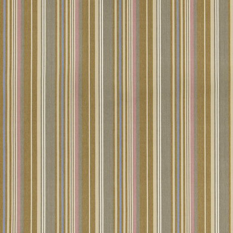 G P & J BAKER BF11082.3.0 PETRA STRIPE SAND/GREY Fabric - Eade's Wallpaper